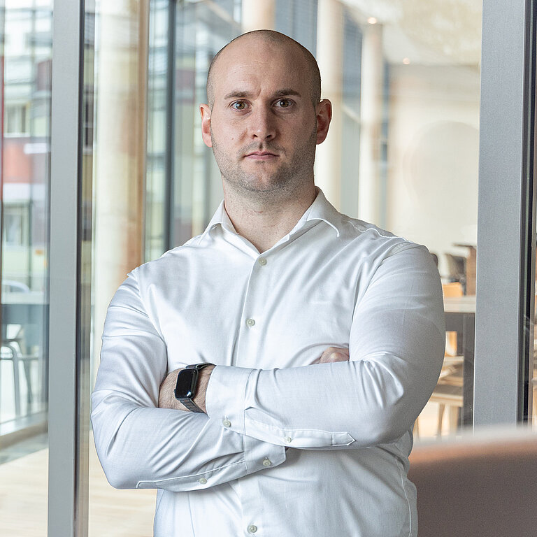 LAMILUX Mitarbeiter Tobias Tröger