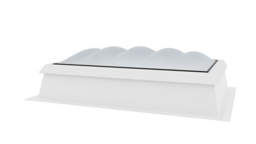 Lamilux Lichtkuppel F100 W geschlossen