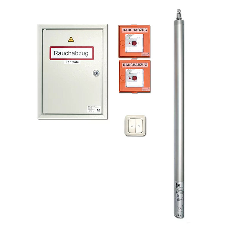 LAMILUX Lichtkuppel F100 W RWA-Set als Zubehör für Rauch- und Wärmeabzug