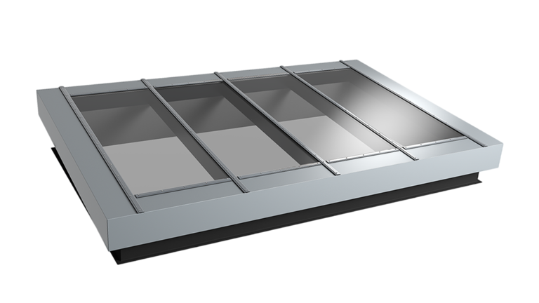 Glasdach Fire Resistance mit mehrteiliger Verglasung und robuster Metallkonstruktion
