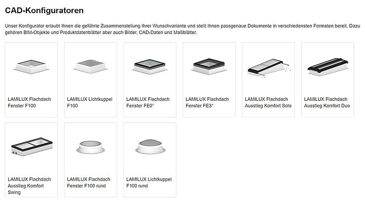 LAMILUX Tageslichtsysteme im Produktkonfigurator | insights by LAMILUX