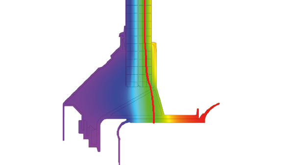 Energieeffizienter Konstruktion im thermischen Simulationsmodell
